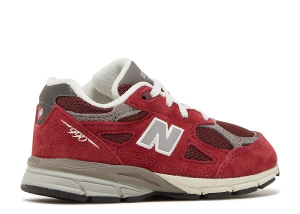 New Balance Teddy Santis x 990v3 Toddler 'Scarlet Marblehead'