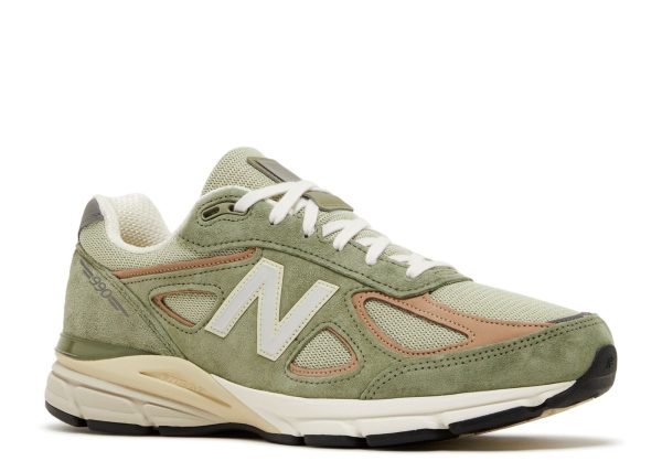New Balance Teddy Santis x 990v4 Made in USA 'Olive Incense'