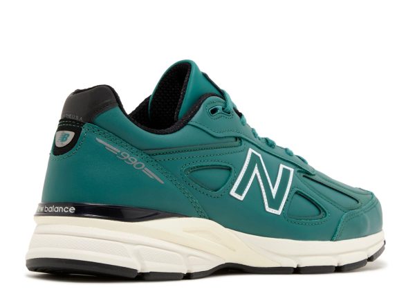 New Balance Teddy Santis x 990v4 Made in USA 'Teal White'