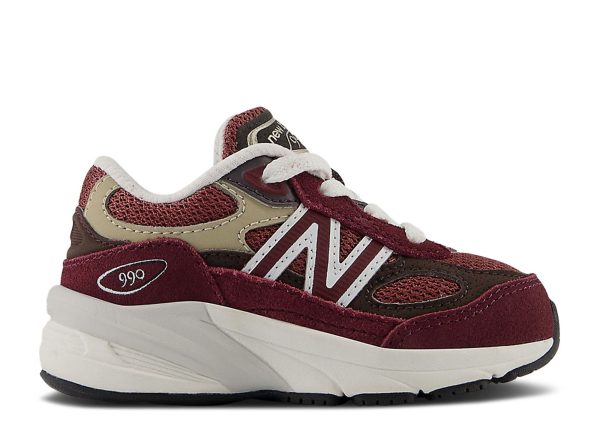 New Balance Teddy Santis x 990v6 Toddler 'Burgundy Tan'