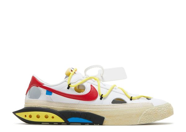 Off-White x Blazer Low 'White University Red'