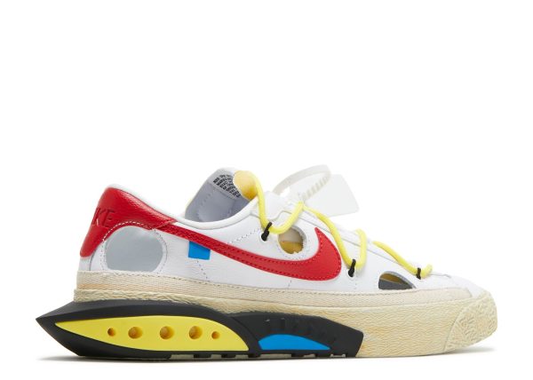 Off-White x Blazer Low 'White University Red'