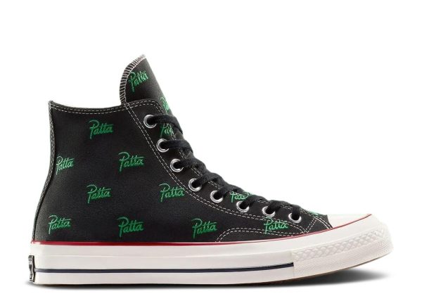 Patta x Chuck 70 High 'Mini Logo Pack - Black'