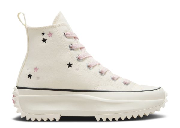 Run Star Hike Platform High 'Embroidered Stars - Egret Lotus Pink'