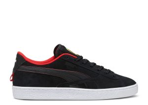 Scuderia Ferrari x Suede 'Black Rosso Corsa'