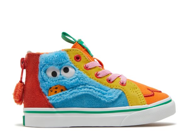 Sesame Street x Sk8-Hi Zip Toddler 'Cookie Monster'