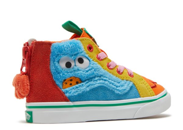 Sesame Street x Sk8-Hi Zip Toddler 'Cookie Monster'