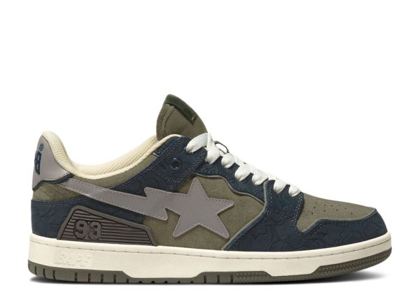 Sk8 Sta 'Army Green Dark Blue'