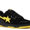 Sk8 Sta 'Black Electric Yellow'