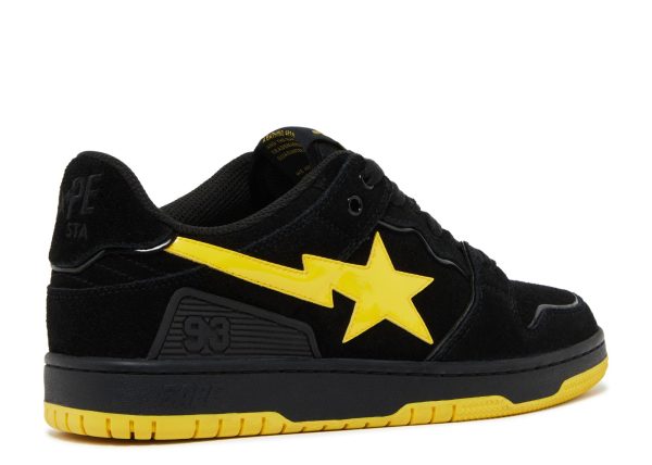 Sk8 Sta 'Black Electric Yellow'