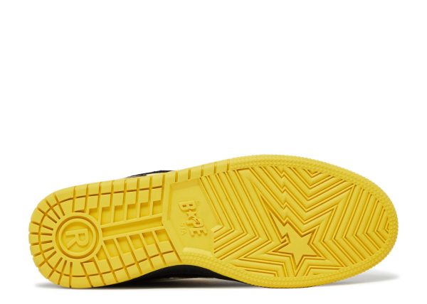 Sk8 Sta 'Black Electric Yellow'