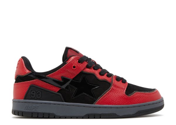 Sk8 Sta 'Black Red'