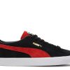 Suede VTG Teams 'Black Burnt Red'