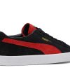 Suede VTG Teams 'Black Burnt Red'