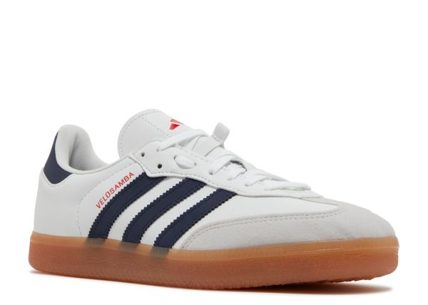 Velosamba 'White Navy Scarlet'