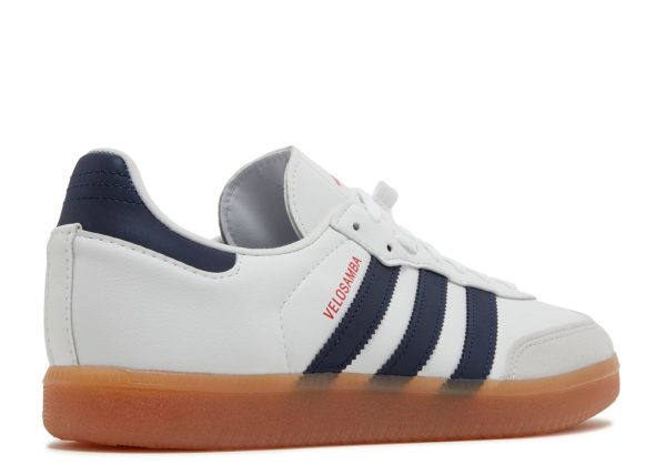 Velosamba 'White Navy Scarlet'