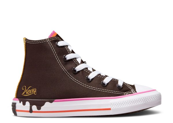 Willy Wonka x Chuck Taylor All Star High PS 'Chocolate Drip'