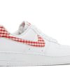 Wmns Air Force 1 '07 Essential 'Mystic Red Gingham'