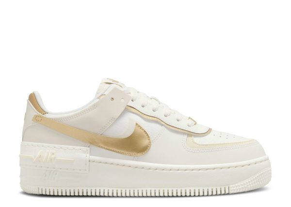 Wmns Air Force 1 Shadow 'Sail Metallic Gold'