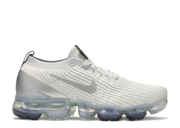 Wmns Air VaporMax Flyknit 3 'White Silver'