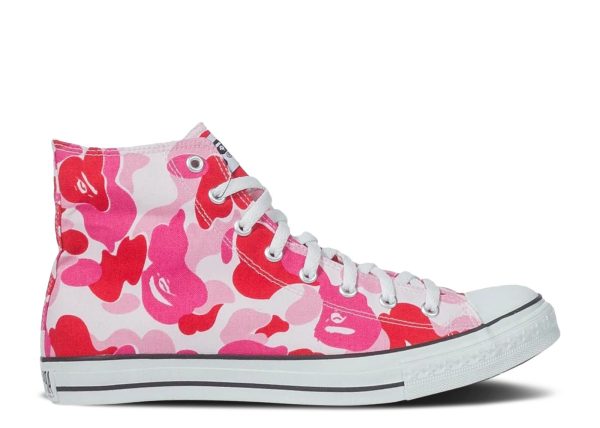 Wmns Bapesta High 'ABC Camo - Pink'