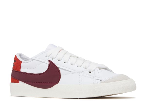 Wmns Blazer Low '77 Jumbo 'White Dark Beetroot'