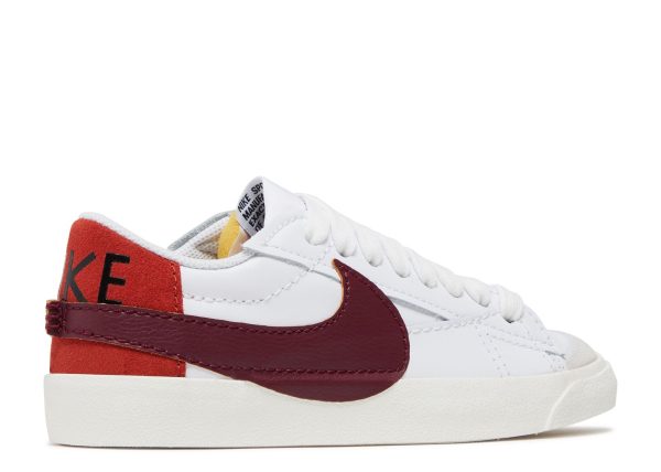Wmns Blazer Low '77 Jumbo 'White Dark Beetroot'