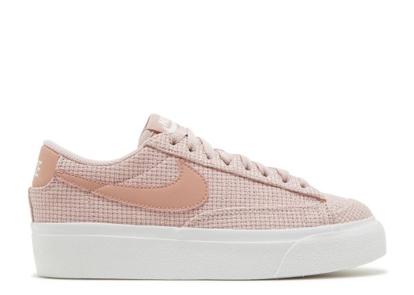 Wmns Blazer Low Platform Essential 'Pink Oxford Woven'