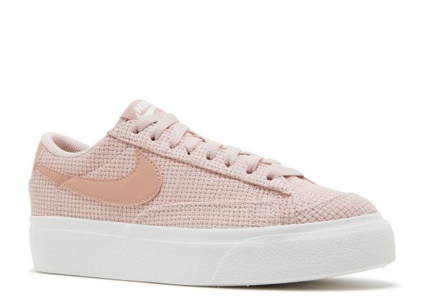 Wmns Blazer Low Platform Essential 'Pink Oxford Woven'