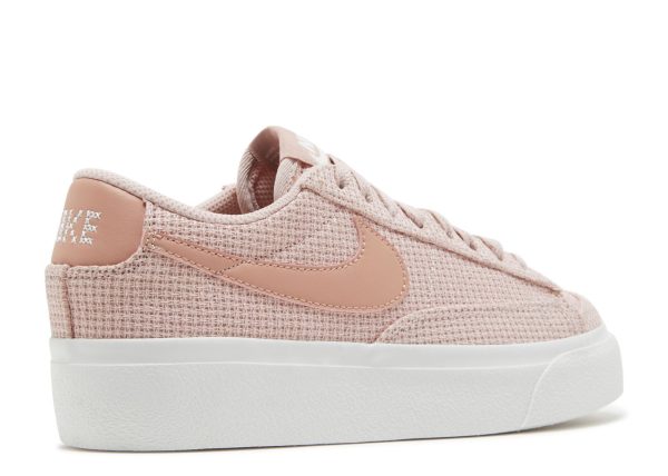Wmns Blazer Low Platform Essential 'Pink Oxford Woven'