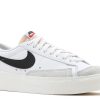 Wmns Blazer Low Platform 'White Black'