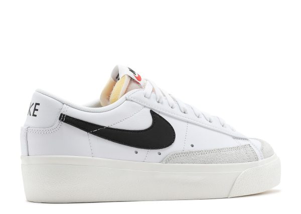 Wmns Blazer Low Platform 'White Black'