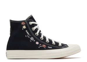 Wmns Chuck Taylor All Star High 'Embroidered Floral - Black'