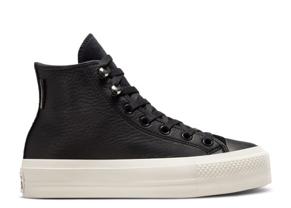Wmns Chuck Taylor All Star Lift Platform High 'Water Repellent - Black'