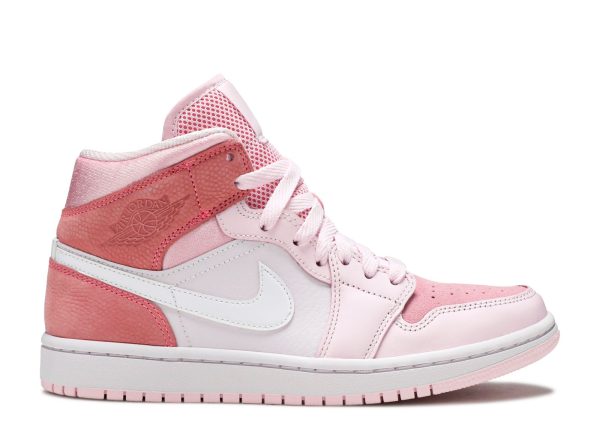 Wmns Jordan 1 Mid 'Digital Pink'