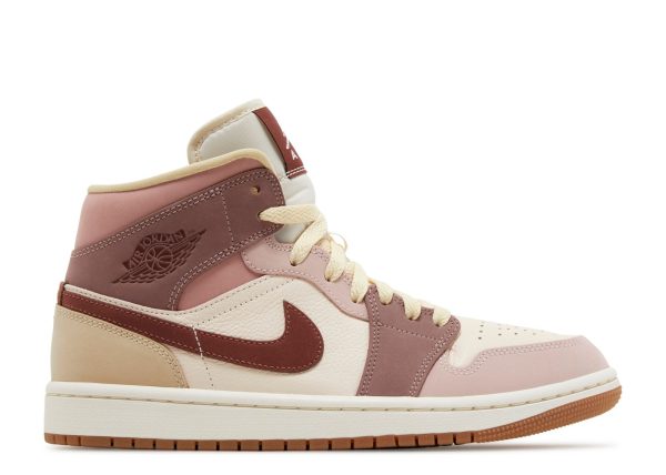 Wmns Jordan 1 Mid SE 'Dark Pony Smoky Mauve'