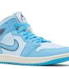 Wmns Jordan 1 Mid SE 'Ice Blue'