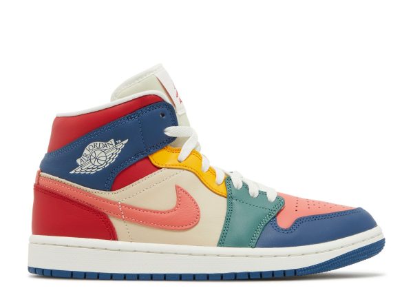 Wmns Jordan 1 Mid SE 'Multi-Color'