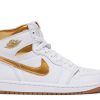 Wmns Jordan 1 Retro High OG 'Metallic Gold'