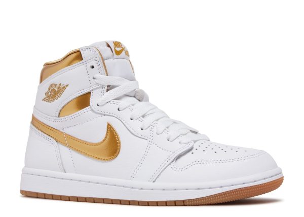 Wmns Jordan 1 Retro High OG 'Metallic Gold'