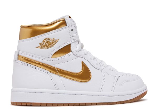 Wmns Jordan 1 Retro High OG 'Metallic Gold'