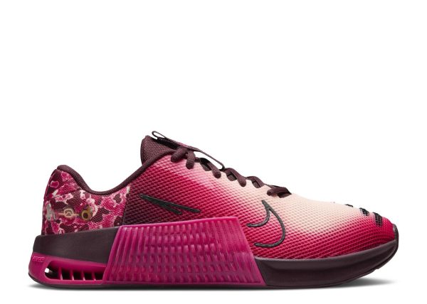 Wmns Metcon 9 AMP 'Burgundy Crush Beetroot'