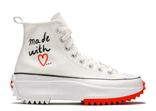 Wmns Run Star Hike High 'Made With Love - White'