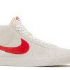 Zoom Blazer Mid SB 'White University Red'
