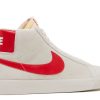 Zoom Blazer Mid SB 'White University Red'
