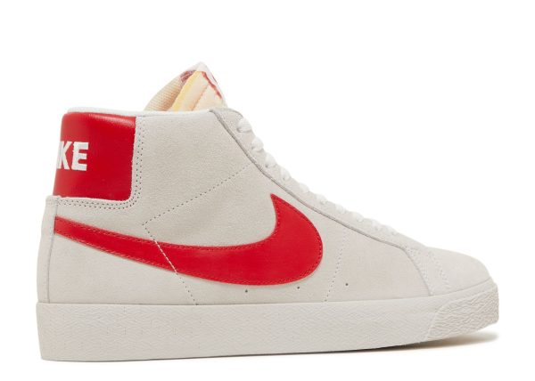 Zoom Blazer Mid SB 'White University Red'